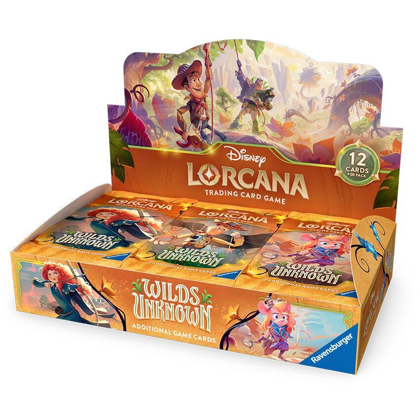 Disney Lorcana: Wilds Unknown Booster Box Display (24 Packs) – EG Collectibles