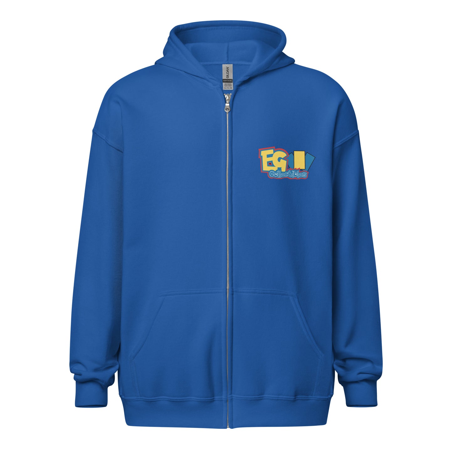 EG Logo - Unisex Zip Up Hoodie