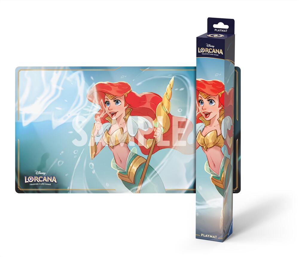 Disney Lorcana Set 11 Playmat: Ariel - Sonic Warrior
