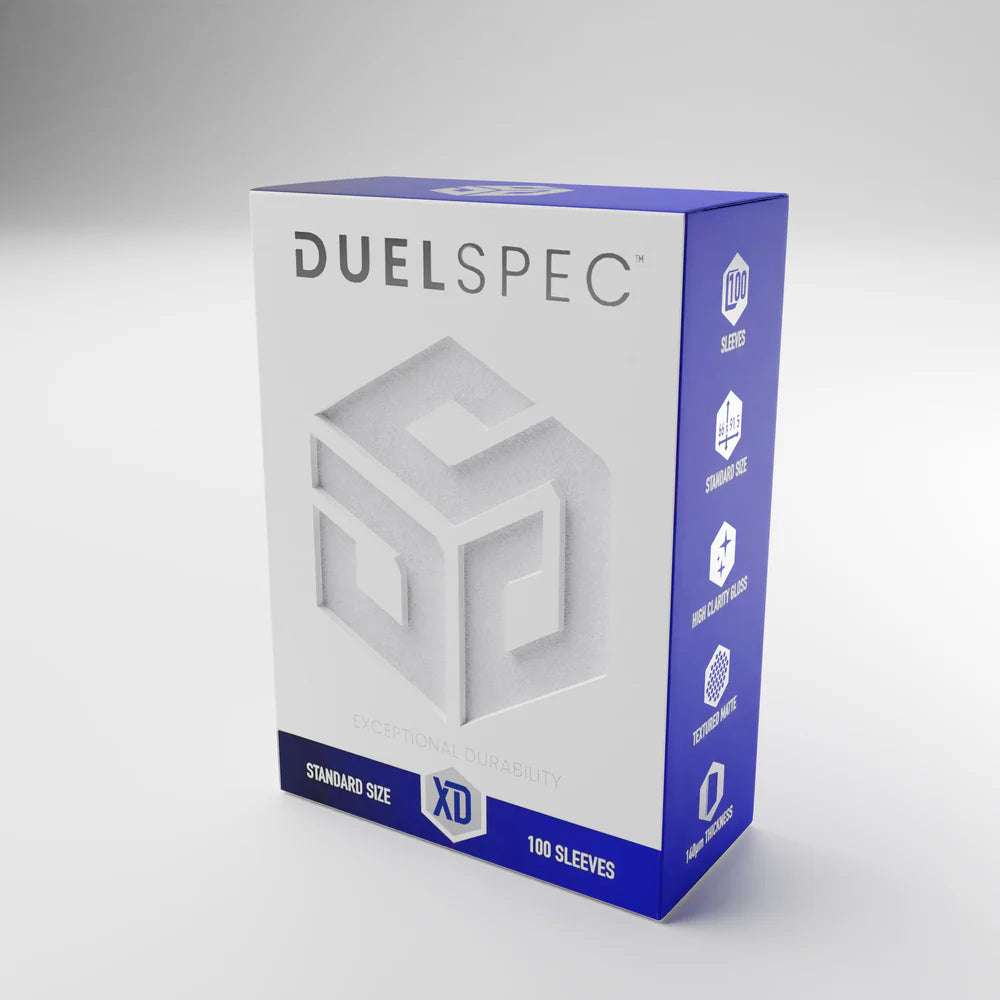 DuelSpec XD Standard Size Sleeves - White