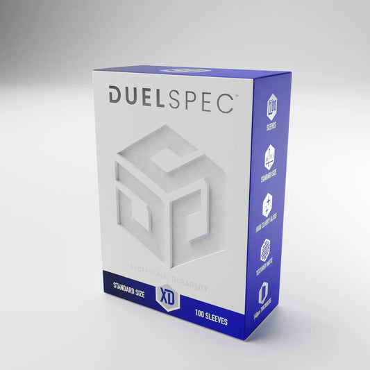 DuelSpec XD Standard Size Sleeves - White